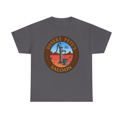 Desert Petes Saloon Kingston Trio inspired Tee | Old Western Desert Pump