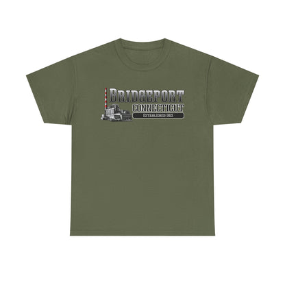 Bridgeport Connecticut Smokestack T-Shirt | Established 1821