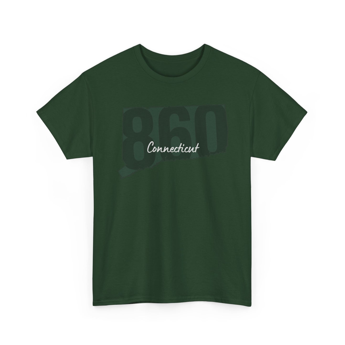 Connecticut Area Code 860 Tee | Graphic State CT T-shirt