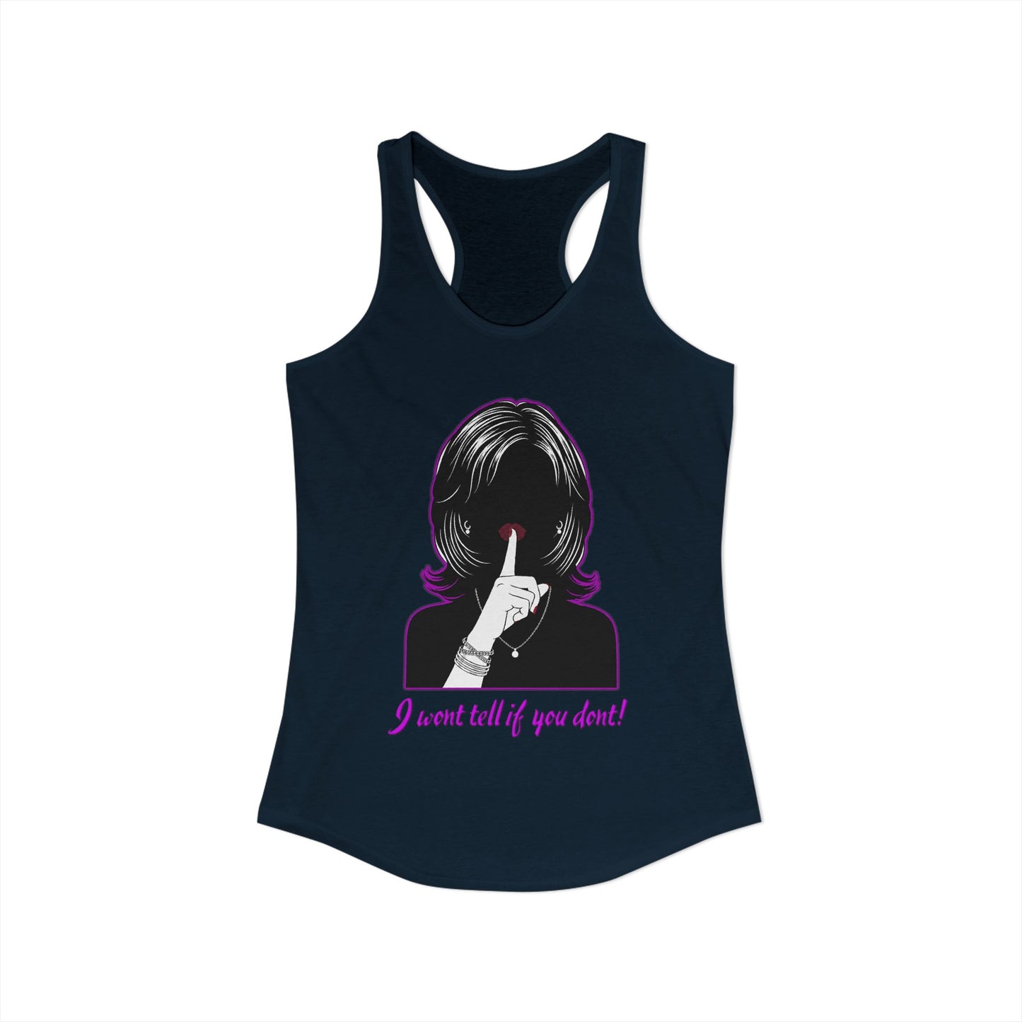 I Wont Tell if You Don't | Trans Crossdresser Tank Top | LGBTQ
