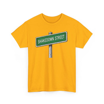 Shakedown Street Sign Tee | Vintage Urban Graphic Tee