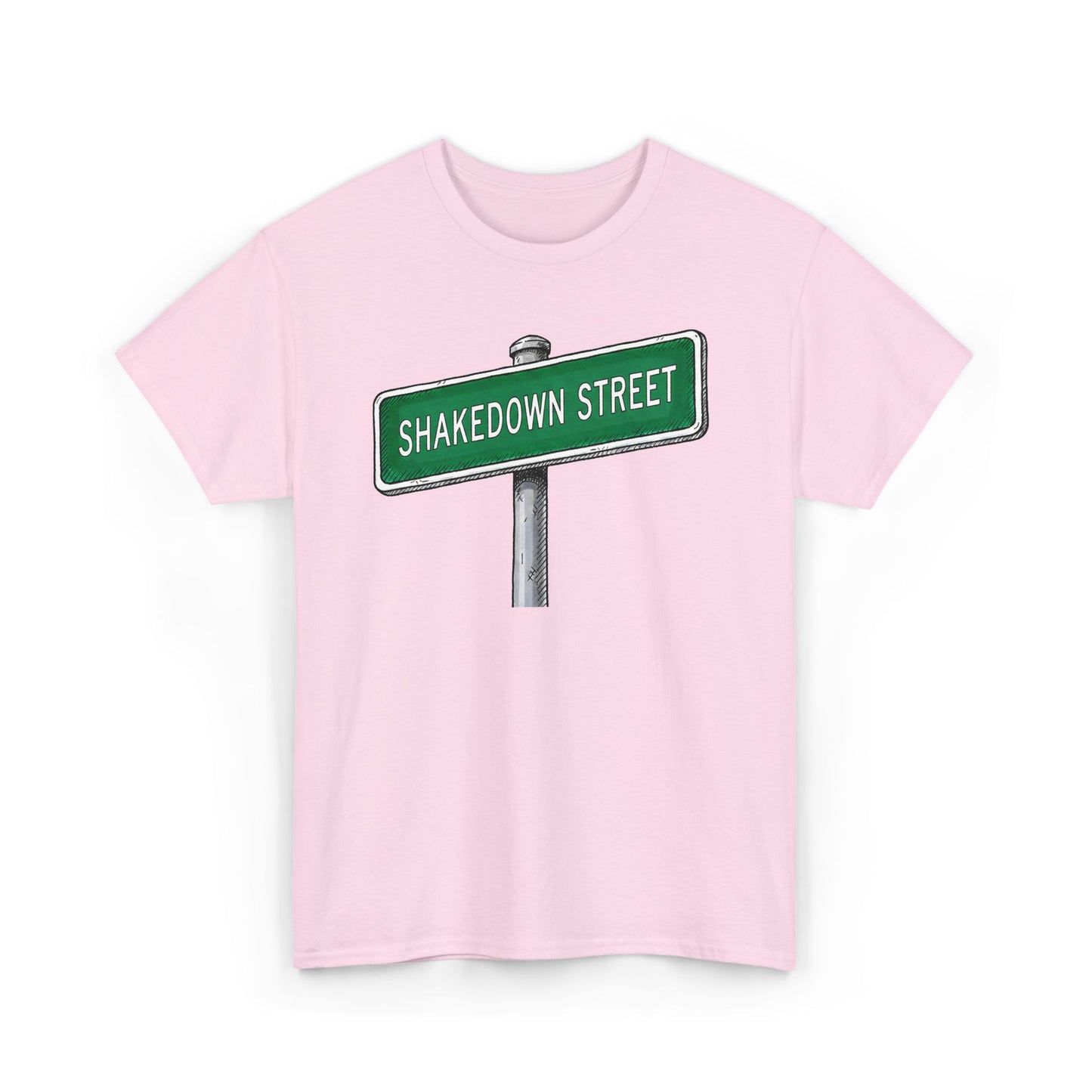 Shakedown Street Sign Tee | Vintage Urban Graphic Tee