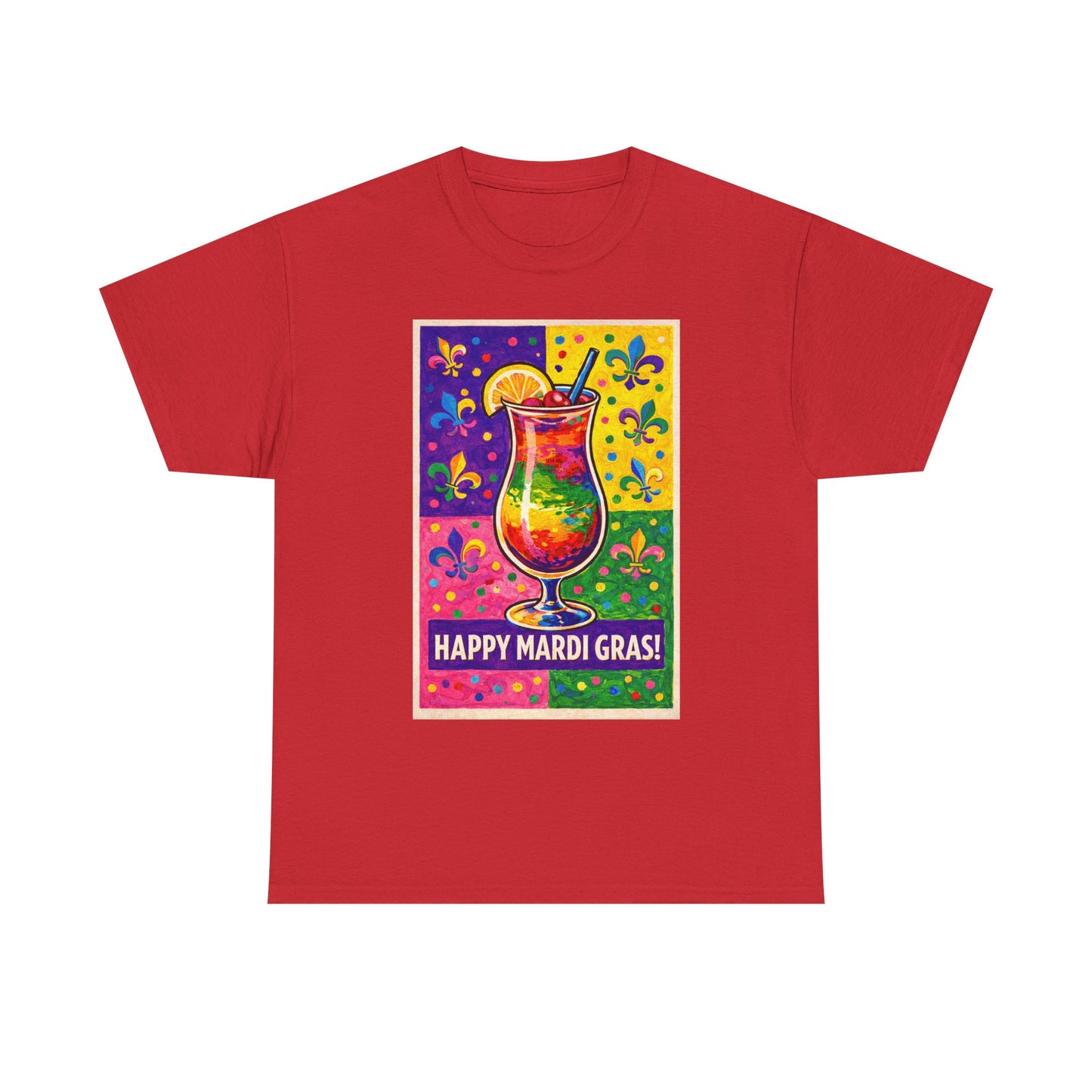 Mardi Gras 2026 | Happy Mardi Gras Tee | Fat Tuesday