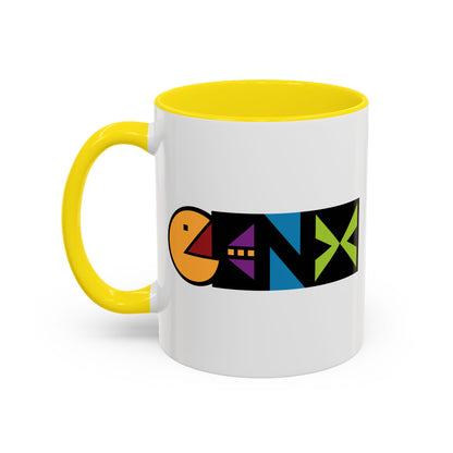 Retro Gen-X Arcade Style Mug | 80s Video Game Inspired Coffee Mug