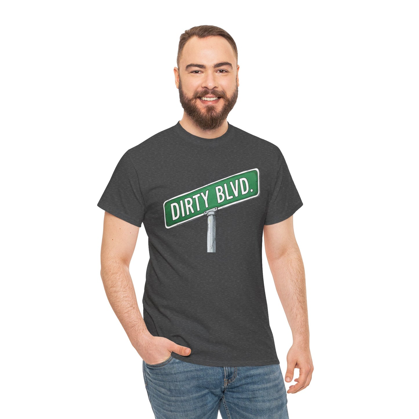 Dirty Blvd. Street Sign Tee | Vintage Urban Graphic Tee