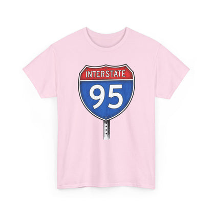 Interstate 95 Sign Tee | Vintage Urban Graphic I95 T-shirt