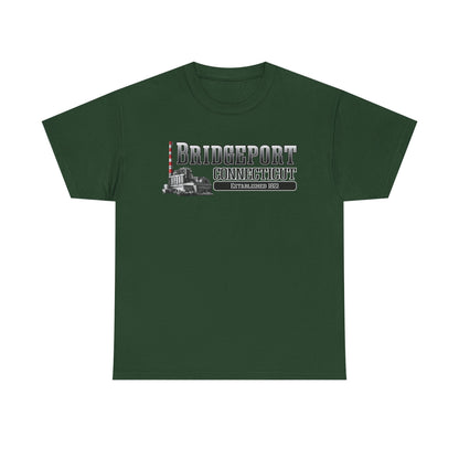 Bridgeport Connecticut Smokestack T-Shirt | Established 1821