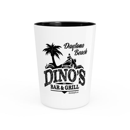 1.9oz Shot Glass | Dino's Bar & Grill | Daytona Beach