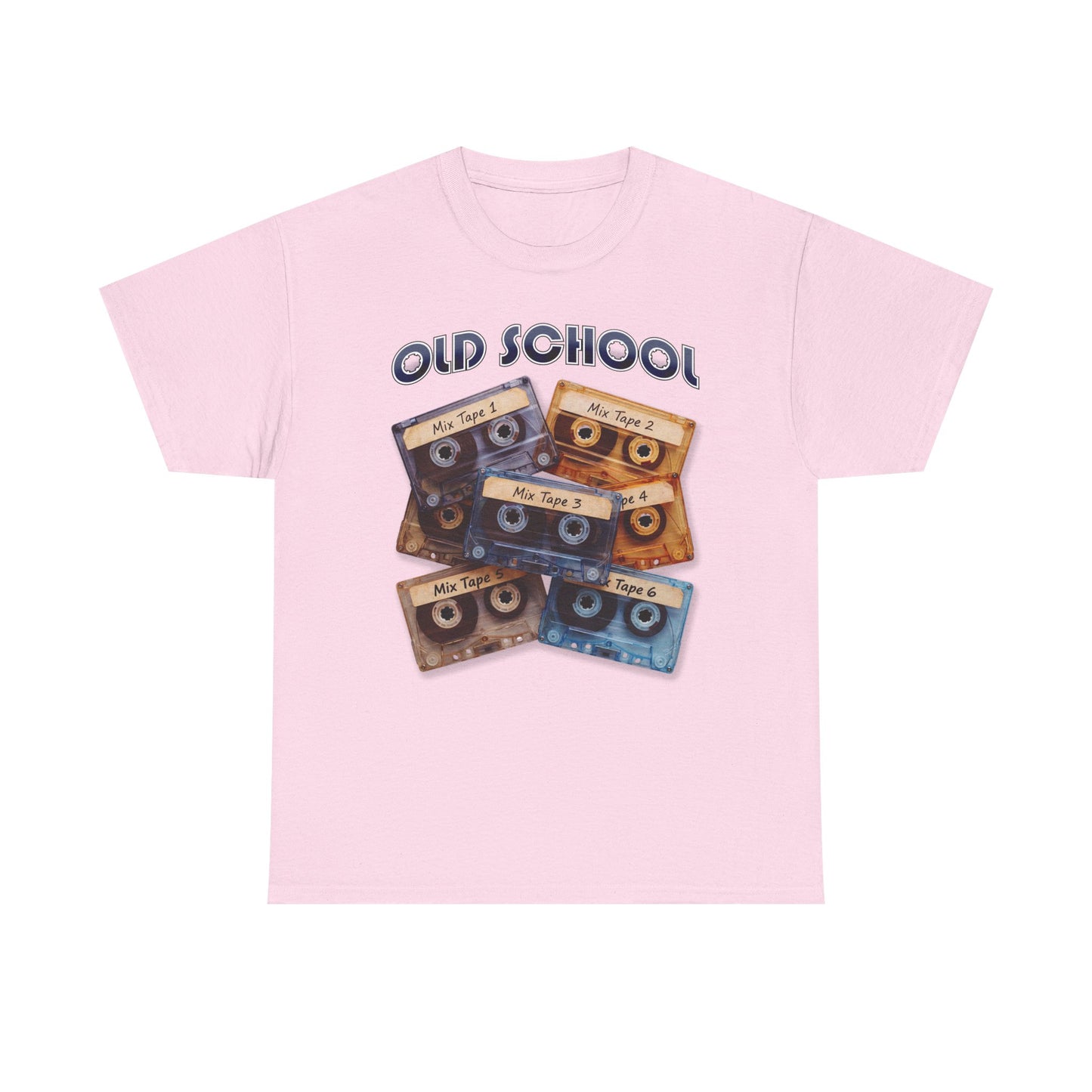 Old School Cassette Mix Tape Tee | Retro Music Vintage Audio Design