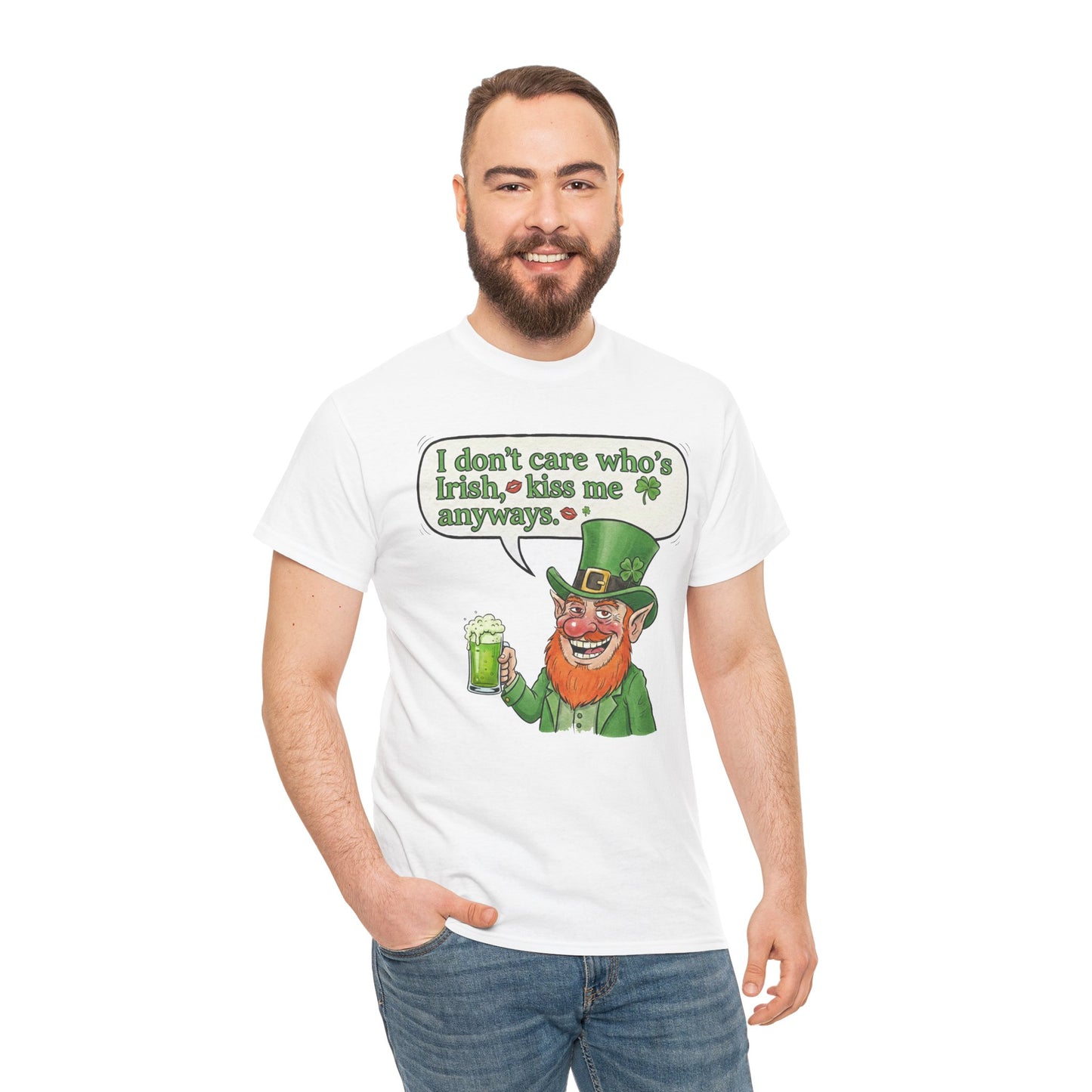 St. Patrick’s Day Kiss Me Anyways T‑Shirt