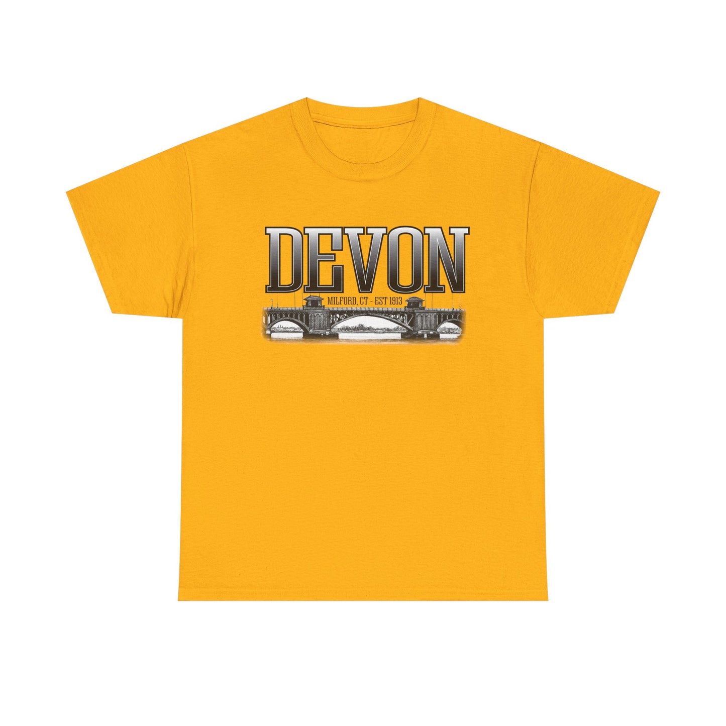 Devon | Established 1913, Milford, CT | Bridge T-Shirt