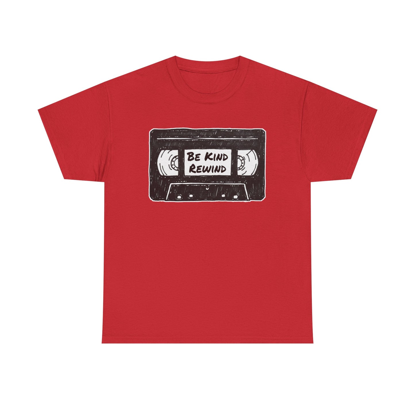 Be Kind Rewind VHS cassette tape T-Shirt | retro music tee