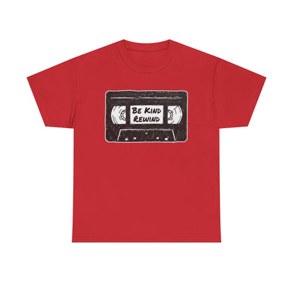 Be Kind Rewind VHS cassette tape T-Shirt | retro music tee