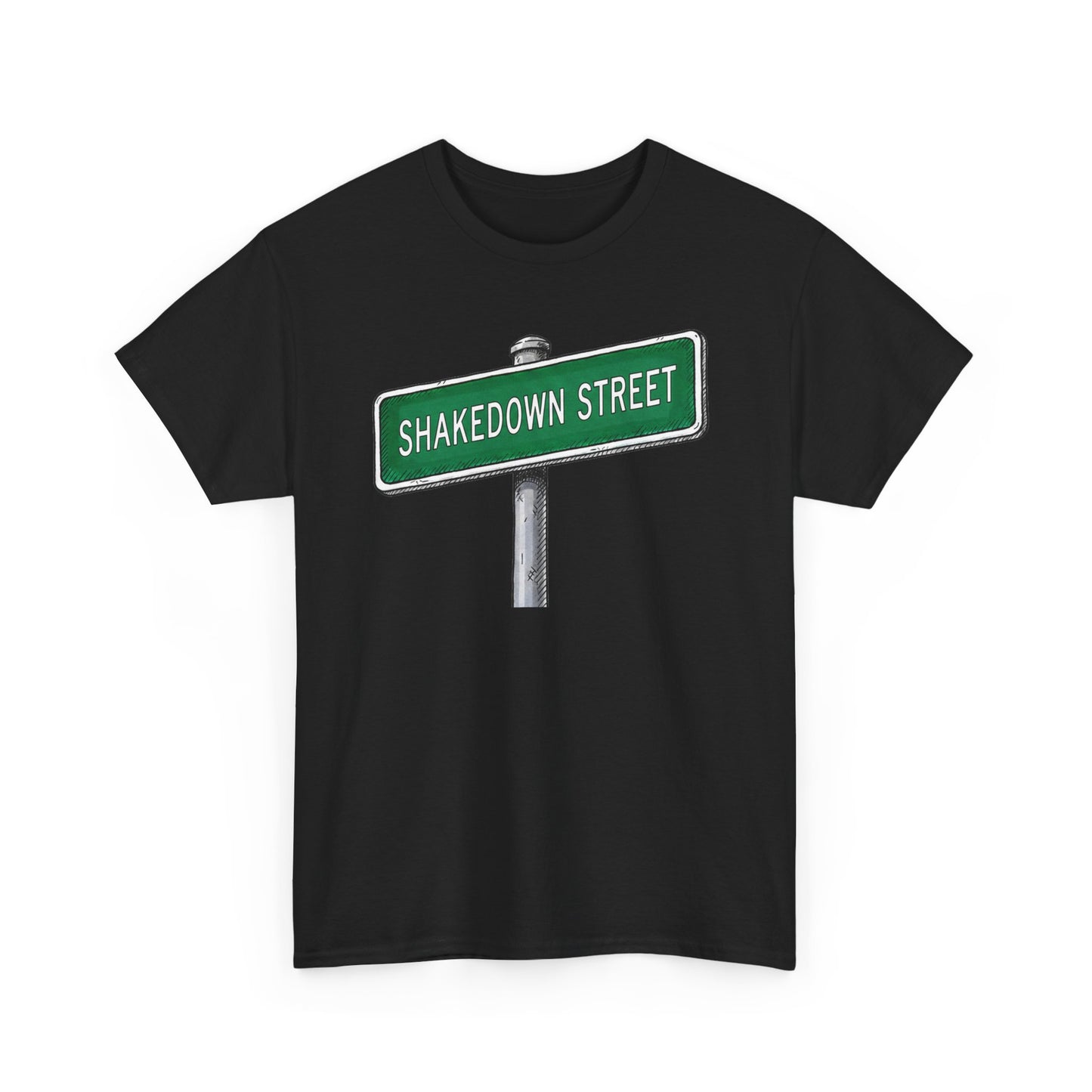Shakedown Street Sign Tee | Vintage Urban Graphic Tee