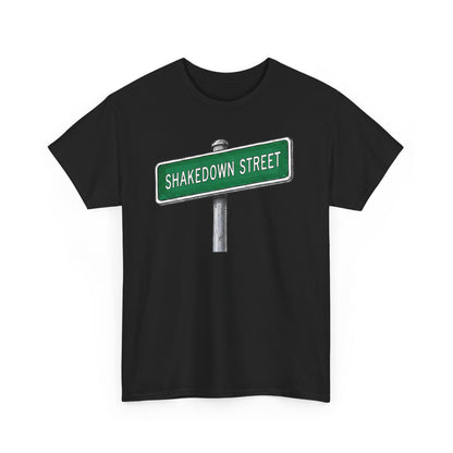 Shakedown Street Sign Tee | Vintage Urban Graphic Tee