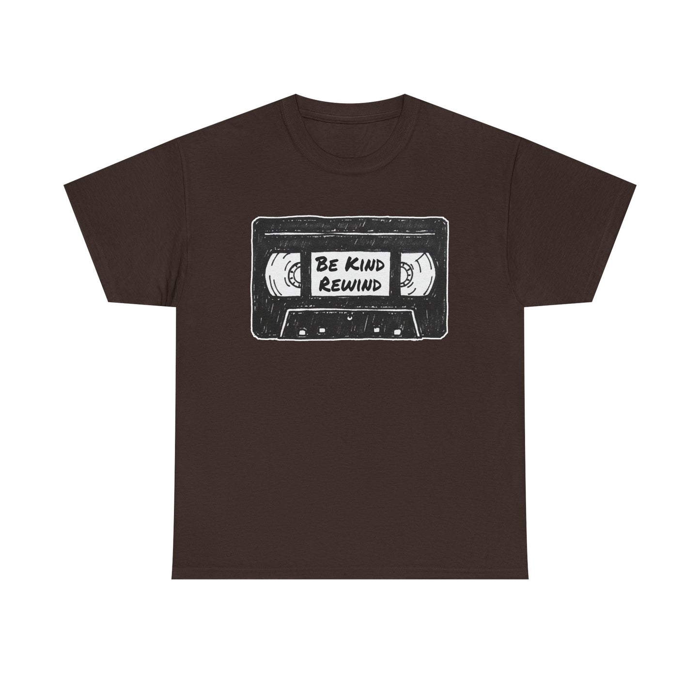 Be Kind Rewind VHS cassette tape T-Shirt | retro music tee