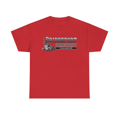 Bridgeport Connecticut Smokestack T-Shirt | Established 1821
