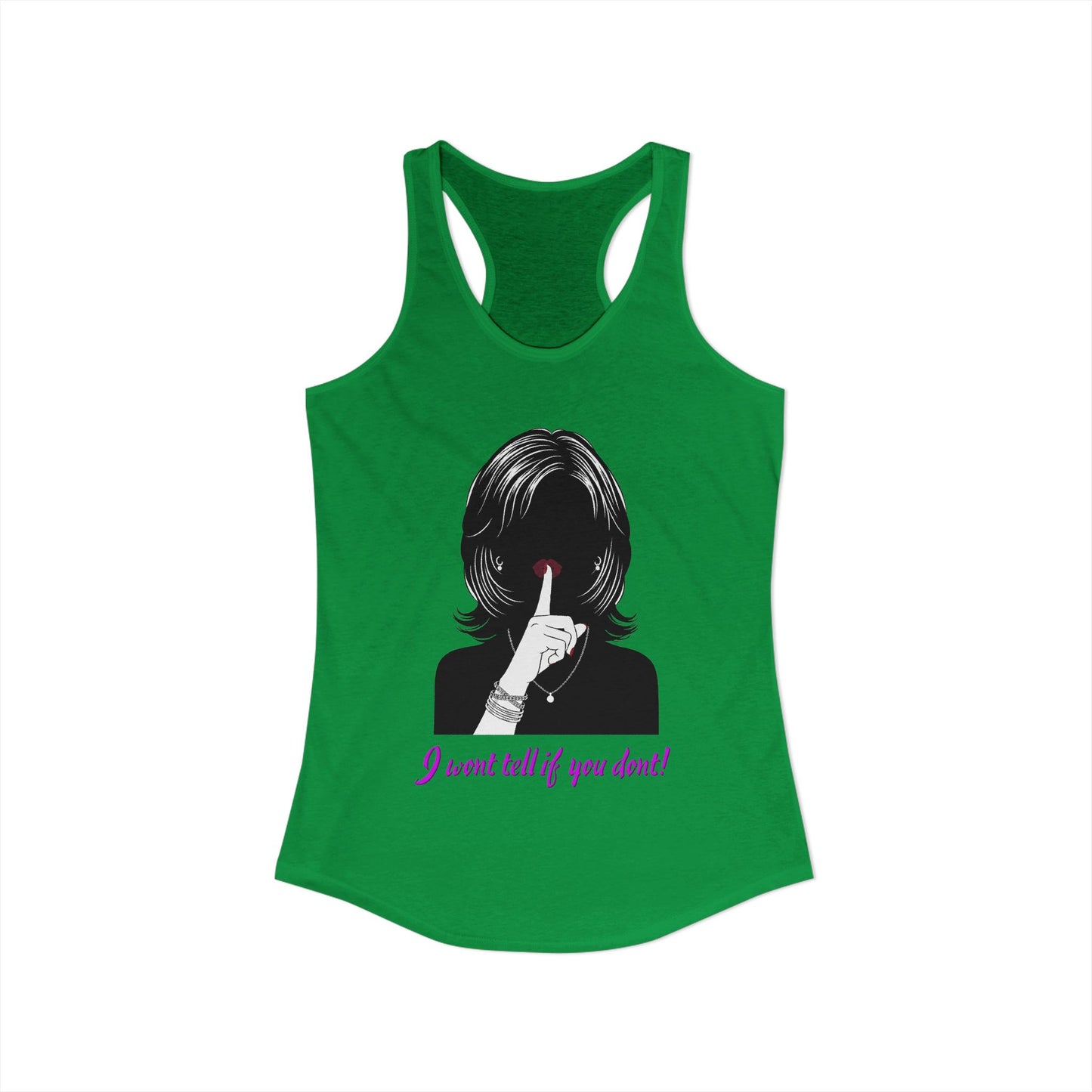 I Wont Tell if You Don't | Trans Crossdresser Tank Top | LGBTQ