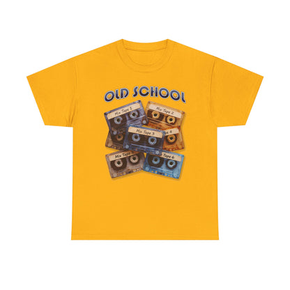 Old School Cassette Mix Tape Tee | Retro Music Vintage Audio Design