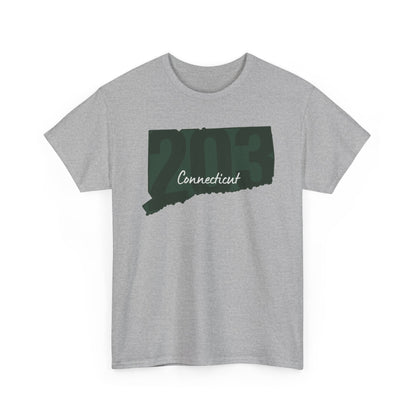 Connecticut Area Code 203 Tee | Graphic State CT T-shirt