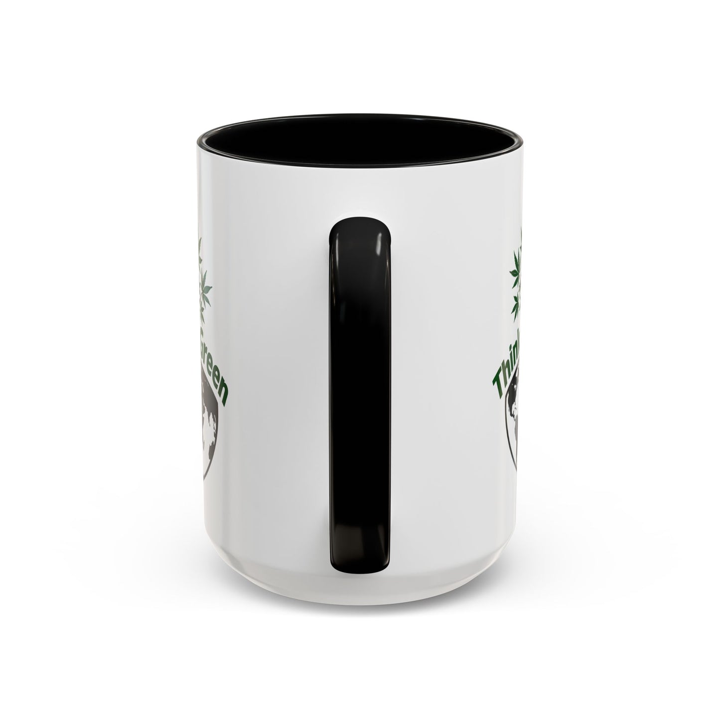 Think Green Tree Earth mug | Accent Coffee Mug 11oz 15oz