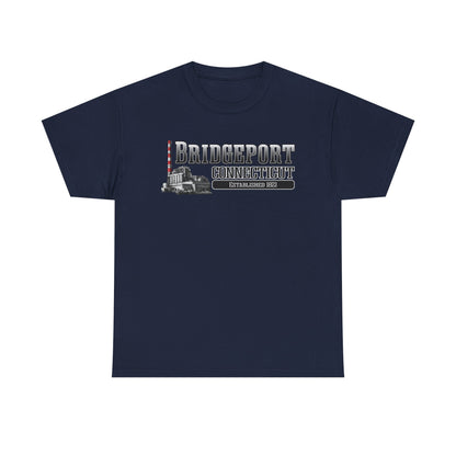 Bridgeport Connecticut Smokestack T-Shirt | Established 1821