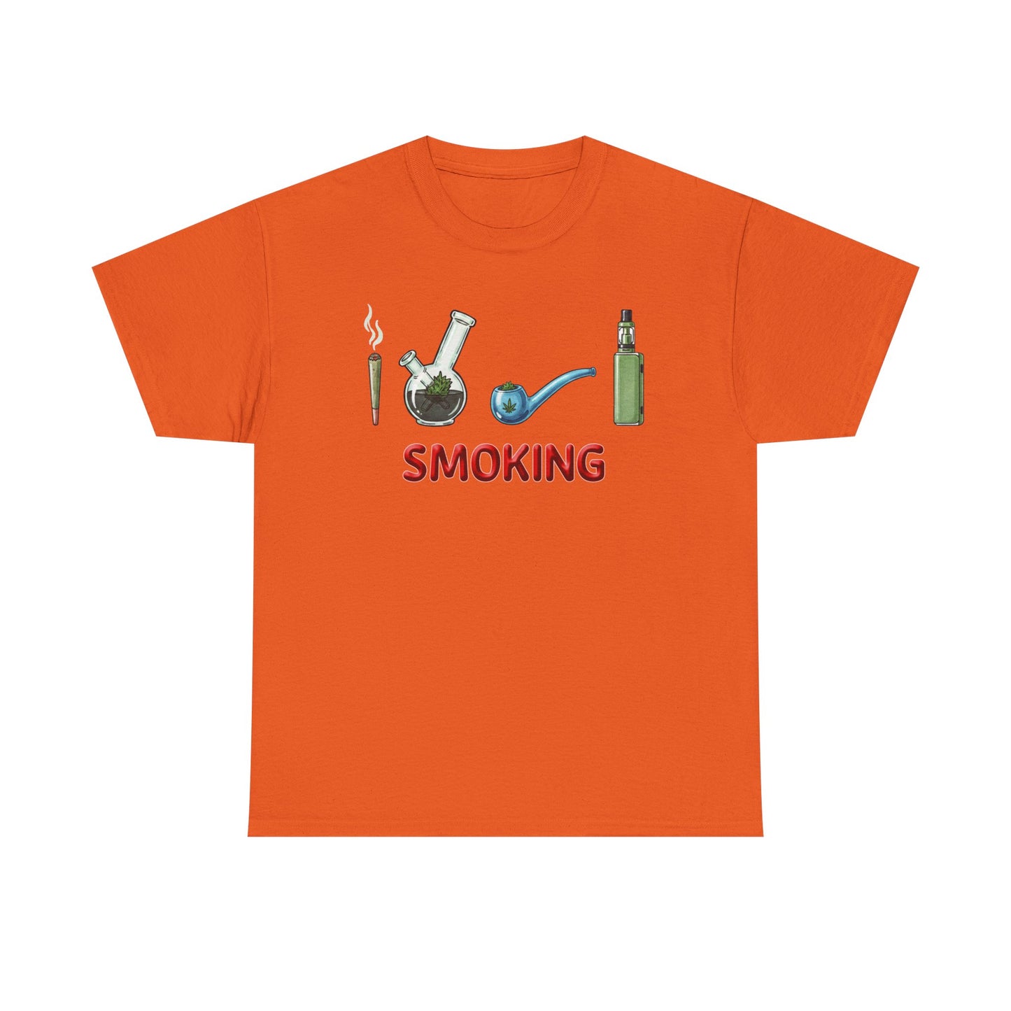 Smoking Paraphernalia Tee | Joint, Bong, Pipe, Vape Illustration