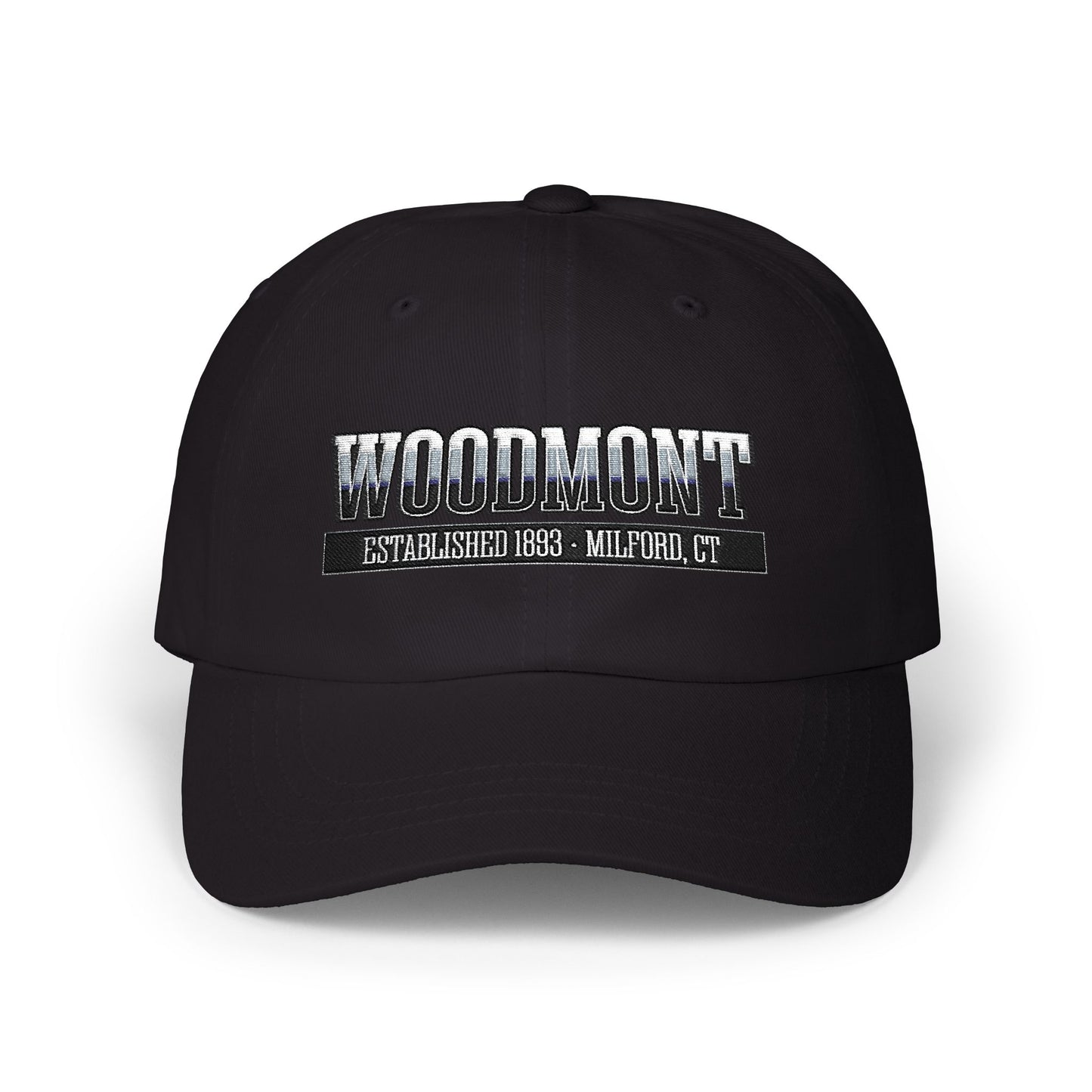 Woodmont, Established, 1893, Milford, Connecticut Embroidered Cap