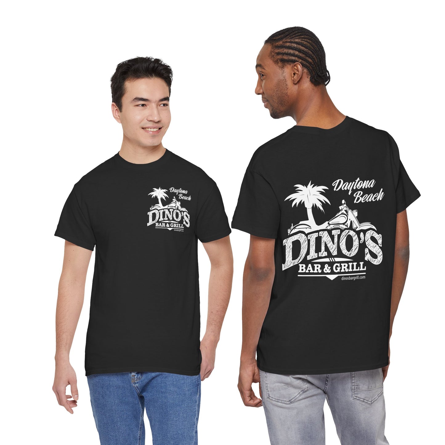 2 Sided Tee | Dino's Bar & Grill | Daytona Beach